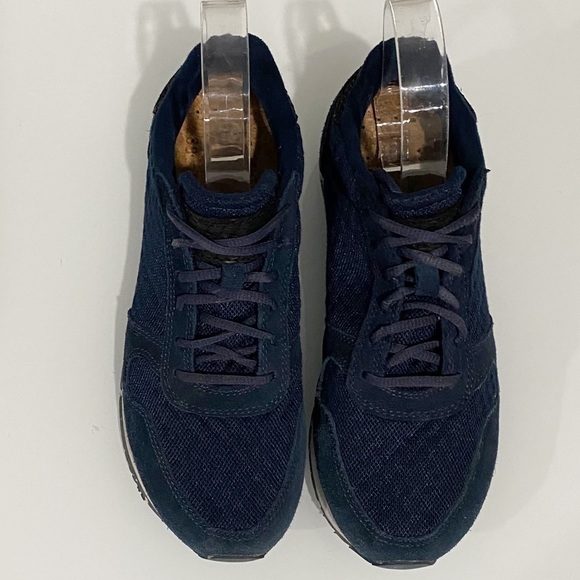 WODEN Women’s Ydun Suede Mesh II Sneaker Navy Blue Size 38 US 6.5 - Picture 5 of 13